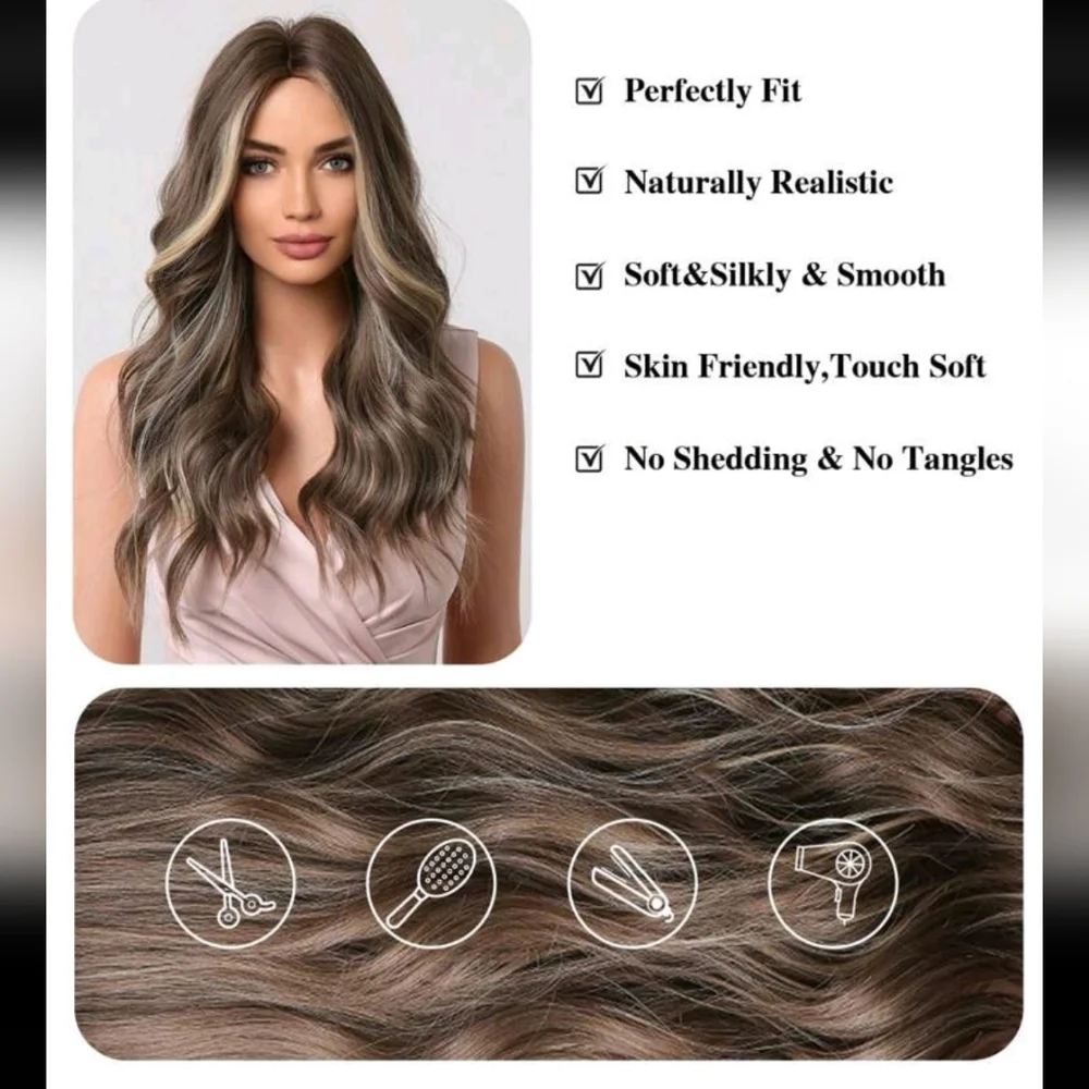 SALE ** BRAND NEW ** Elegant Brown and Blonde Women's Wig